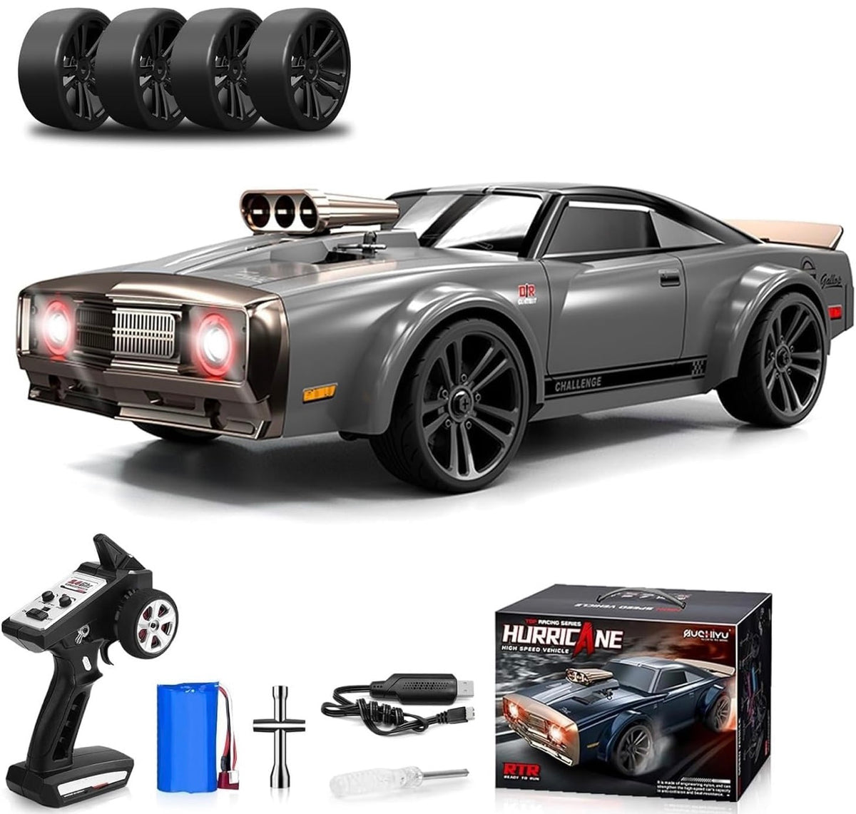 Hurricane Dodge Challenger RC Car