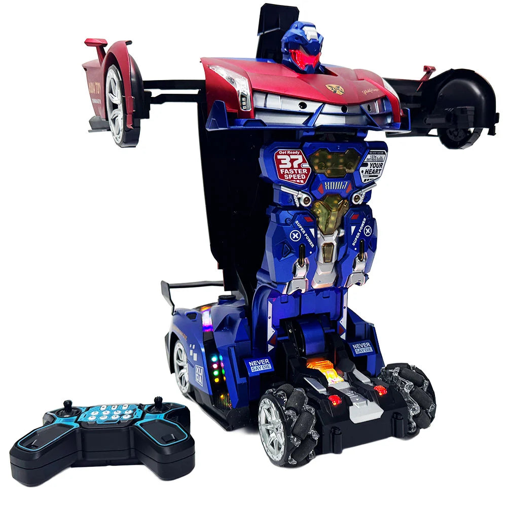 Transforming Robot Car with Hand Gesture