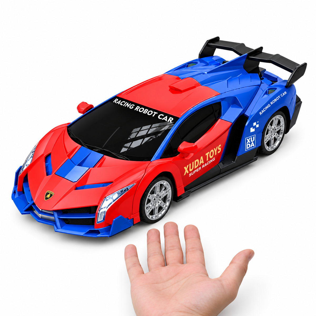 Transforming Robot Car with Hand Gesture