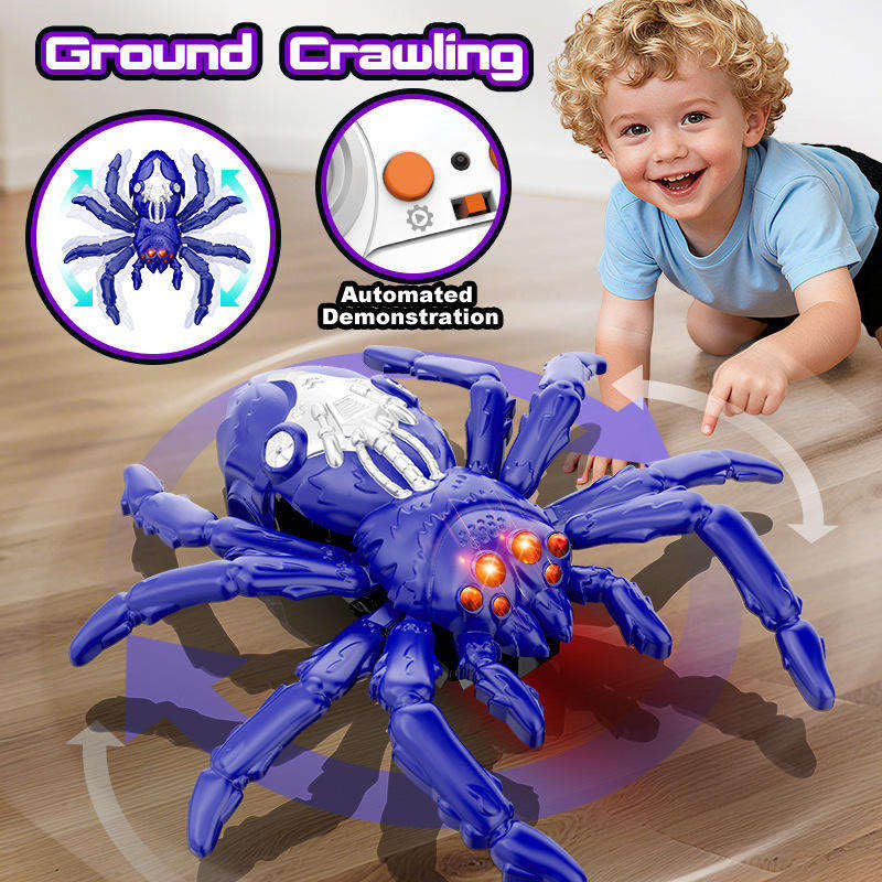Wall Crawling Spider With Remote Control